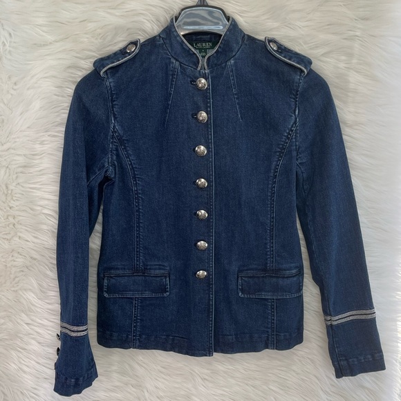 Lauren Ralph Lauren Jackets & Blazers - Ralph Lauren - Military Jean Jacket